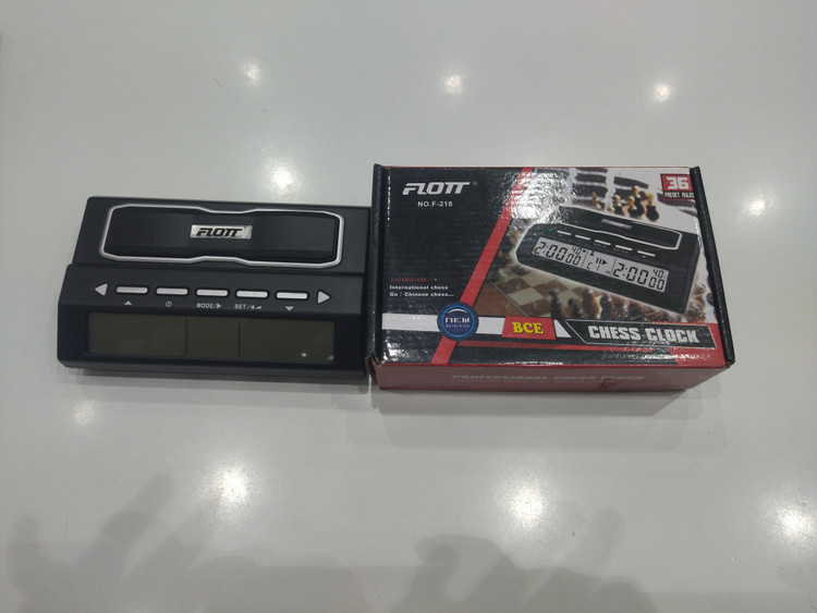 معرفی ساعت شطرنج حرفهای FLOTT مدل F-218